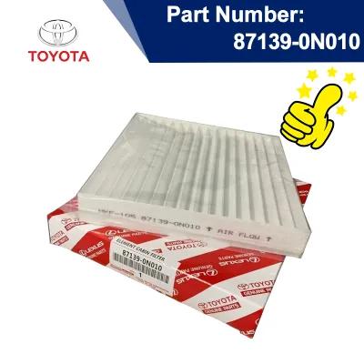 Toyota Aircon Cabin Filter (87139-0N010) Vios Innova Fortuner Altis Camry Yaris Rav-4 Hi-lux