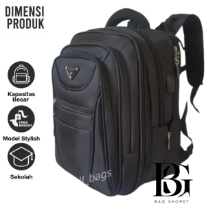 Tas pria  Dewasa gendong jumbo polo milano tas pria wanita slempang keren terbaru 2024 tas sekolah distro tas anak laki-laki tas anak perempuan tas ransel leptop bahu wanita tas ransel pria dewasa kerja besar tas ransel anti AIR