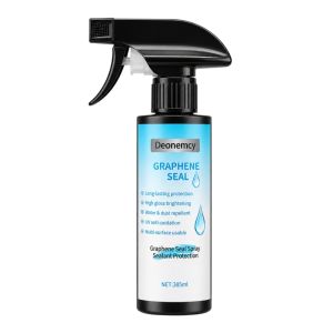 【385ML】Graphene Seal Nano Ceramic Coating Spray Hydrophobic Water Repellent Paint Protection for Car Motorcycle Long Lasting Gloss Sealant