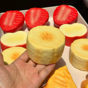 Oldlaiben Fruit Crispy Squishy Toys Slow Rebound Super Soft Stress Relief Pinch Relaxation Mainan