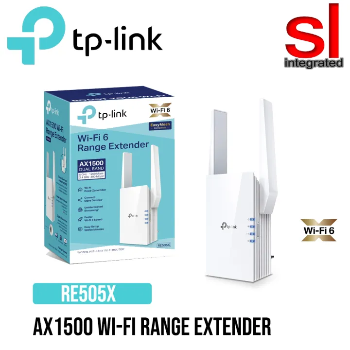 TP-LINK RE505X AX1500 Wi-Fi Range Extender