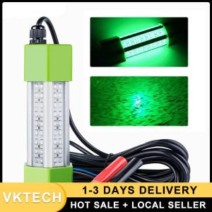 12V 70W LED Bait Submersible Fishing Light for Sea and Cage Nets with 5M Cord Durable Waterproof Marine Equipment