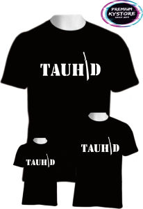 Kaos Couple Premium Muslim Motif Tauhid