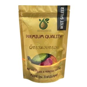 ผักอบกรอบ 1 โล  ผับอบกรอบรวม ผักและผลไม้อบกรอบ พร้อมทาน เกรด AAA  ผลิตใหม่ตลอด   ไม่เหม็นหืน การันตรีความอร่อยอาหารเจ เจ ถั่วตราเต่า