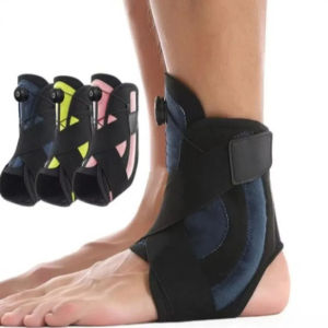 DIRKI Adjustable Knob Ankle Support Brace Anti-Break Pressurized Support Sport Ankle Protectors Durable Fixed Ankles Stabilizers Sprain Recovery