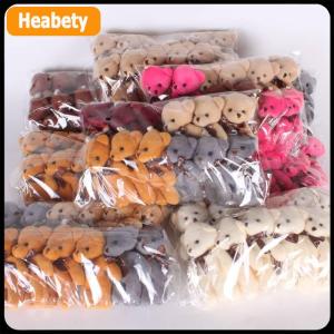 【2-3 days delivery】 12Pcs Lot Soft Stuffed Bear Plush Toys Mini Teddy Bear Dolls Toy Small Gifts