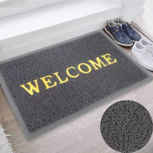 Keset Kaki Welcome Persegi Panjang Keset Kaki PVC Anti Slip