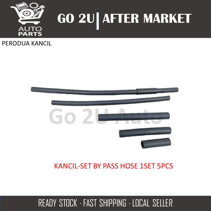 BPHSET BY PASS HOSE RUBBER 1SET 5PCS !!! KANCILSET PERODUA KANCIL { Go2U Auto Part } Lazada