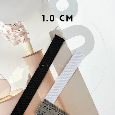 Le Mood Fabrics Soft Elastic Band Extra Solid Premium Quality Polyester Elastic Band Getah Kain Lembut Getah Pinggang