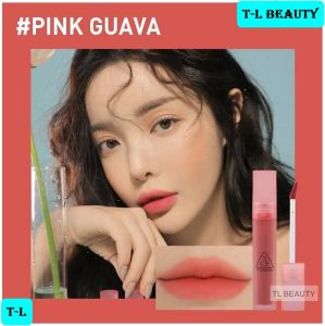 [TEM PHỤ + VAT] Son kem lì màu Hồng tươi Hàn Quốc 3CE Blur Water Tint #Pink Guava – 4.6g