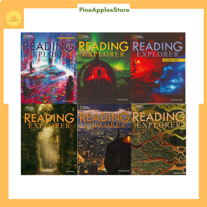 Sách Reading Explorer 3rd Edition bộ 6 quyển nhập khẩu