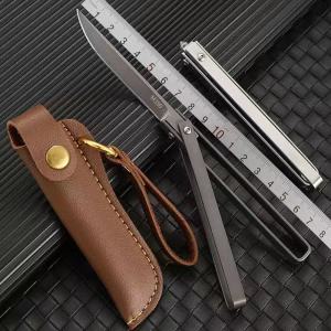 M390 Mechanical Artifact Window Breaker Peeling Knife Fruit Knife Multi functional Barbecue Sharp Knife