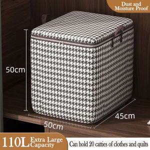 HOMECO Organizer Kotak Simpan Baju Steel Frame Wardrobe