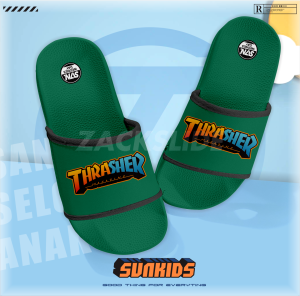 BRZ 0101 Selop Sendal Anak-Anak Terbaru Full Warna Flip-Flop Anak Anak Size 26-35