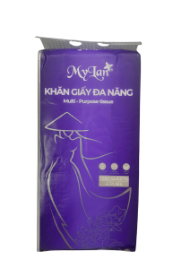 Combo Giấy Ăn Rút Treo Tường Mylan Khăn Giấy Ăn 4 Lớp Tiện Lợi Sang Trọng Tặng Kèm Móc Treo