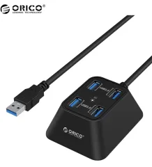 ORICO [EU Plug]18W Desktop Charge Power Strip 3m Extension Cable Electrica  Socket Charging Station For Phone Laptop