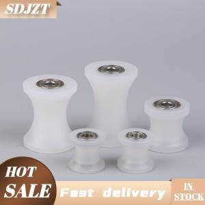 SDJZT 1Pcs Nylon U-groove Bearing Roller Track Wheel Guide Roller Support Roller Door Window Sliding Door Mechanical Pulley