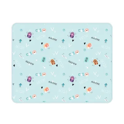 Tấm lót chống thấm Baby Plich 3 lớp thoáng khí có thể giặt được 55 x70 cm
