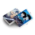 30Pcs/Set Japan Anime Solo Leveling Na Honjaman Level Up Double Sided Printing Card Sung Jin Woo Jin U Seong Cha Hae In Cards for Gift and collection. 