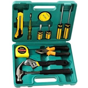 Bộ Dụng Cụ Sửa Chữa 16 Món Gồm Cờ Lê Kìm Búa Kéo Mỏ Lết Tua Vít Lục Giác Thước Đo Bút Thử Điện Đa Năng V8888