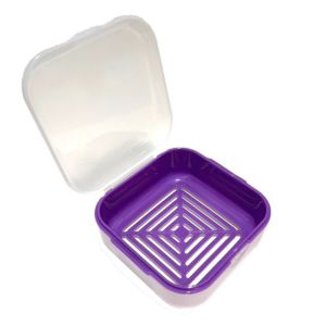 INNEED Double-layer Travel Soap Box Drainable Design Leak-proof Soap Container Portable Sealed Soap Holder