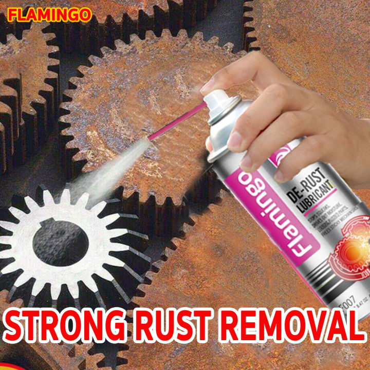 100% effective] Flamingo rust remover, rust remover, spray metal