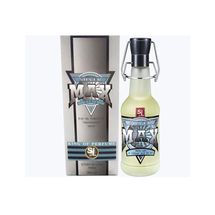 Silver Max Paris SIVER MAX PARIS ขวดเบียร์ กลิ่นหอม ติดทนนาน น้ำหอมผู้ชาย | Lazada.co.th
