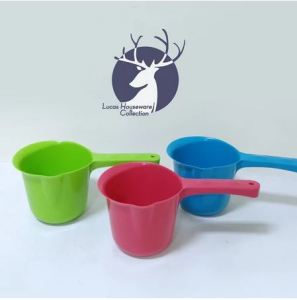 3PCS PLASTIC WATER DIPPER / BATHROOM DIPPER / MULTI-PURPOSE SHOWER TABO / PANLIGO / ASSORTED COLORS