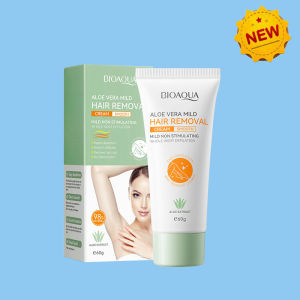 BIOAQUA Aloe Vera Mild Hair Removal Cream Mild Non-Irritating Hair Removal Cream 60g