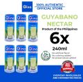 6x Gina Guyabano Nectar Juice 240mL(6 Cans). 