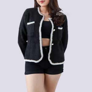 ELYCLOTH | ELEANOR CARDIGAN | CARDIGAN RAJUT WANITA PREMIUM FURY KNIT