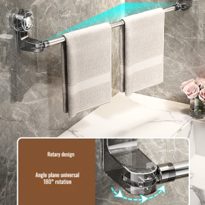 giá treo khăn chiều cao có thể điều chỉnh có thể mở rộng tháo lắp liền mạch không biến dạng