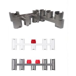 Dyson V7 V8 V10 V11 V12 V15 Vacuum Cleaner Accessories Wall Mount Storage Organizer  9-Slot 5-Slot Storages Shelf  White Grey No-Drill Holder Bracket