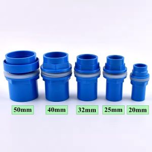 20/25/32mm Aquarium Inlet Fitting Hose Connectors Adapter Thicken Fish Tank Pipe Fitting Pipe Straight Connector