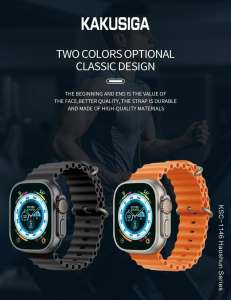 KAKUSIGA KSC-1146 HAOSHUN IP68 WaterProof Smart Sports Watch (Call Version)