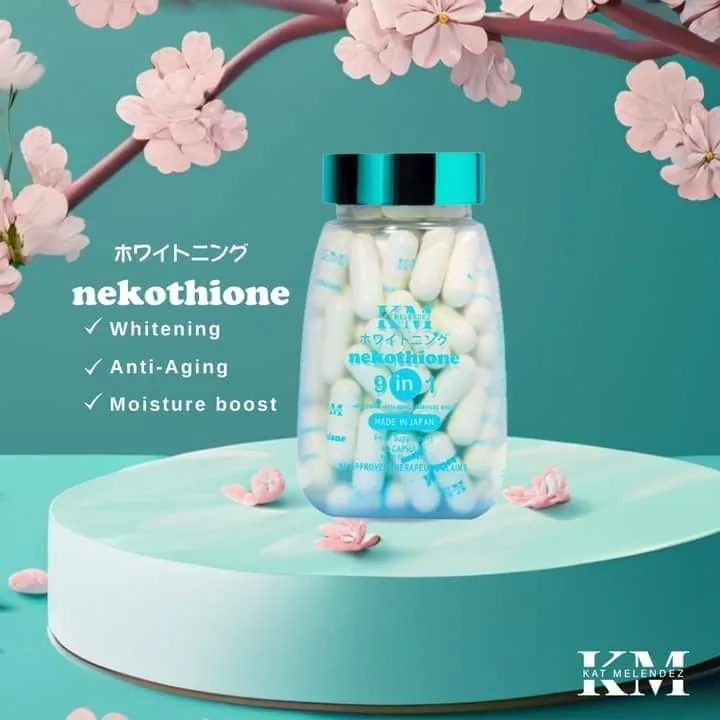 ORIGINAL NEKOTHIONE 9IN1 BY KAT MELENDEZ 60 CAPSULES PER
