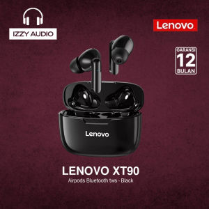 Thinkplus Lenovo XT90 True Wireless Stereo TWS headset bluetooth 5.0 kontrol sentuh IPX5 Waterproof-White