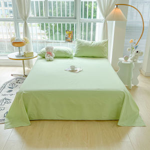 Dansunreve rửa bông bedsheet khách sạn đồng bằng flatsheet ký túc xá sinh viên tấm phẳng duy nhất/Nữ Hoàng/Vua/Cỡ Đại
