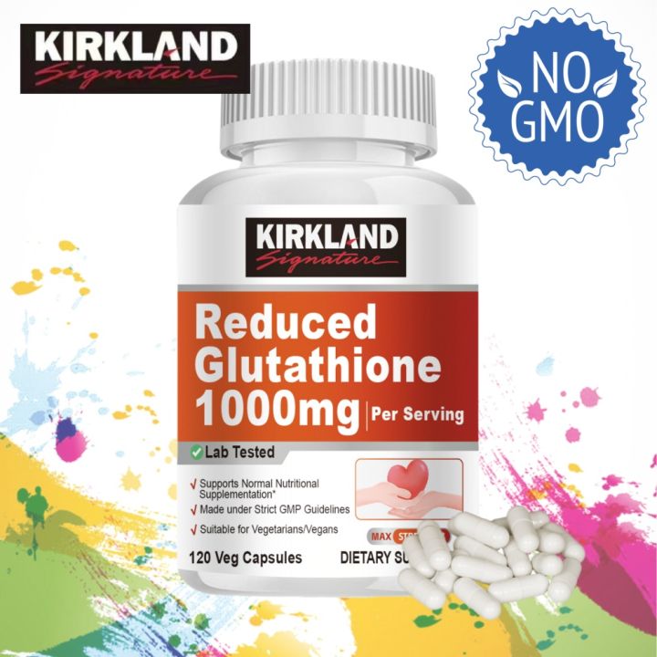 Glutathione 1000 Mg - Support Immunitaire, Détox Foie, Booster Cerveau - VitaRaw - Neuf