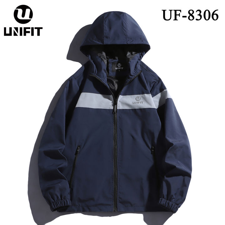 UNIFIT Men's Fashion Bomber Hoodie Jacket Spring Jacket UF-8306 Lazada PH