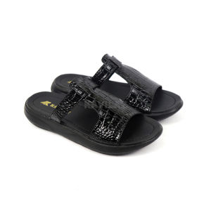 KAVILAZ True Style Yourself Sandal Wanita Wedges Motif Kulit Buaya Hak Tinggi 3 Cm Size 37- 40