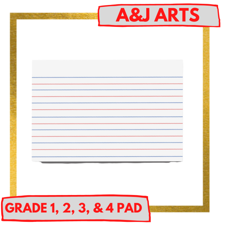 Writing Pad Paper Grade 1 2 3 4 Lazada Ph 7281