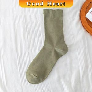 J.D. ถุงเท้าผ้าฝ้าย ใส่เล่นกีฬา  ผ้ายืดหยุ่น สบาย ระบายอากาศ Women socks