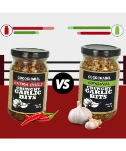 BB SEPT 19 2026 Cocochabel Extra Chili Crunchy Garlic Bits 160g – Spicy Garlic Topping & Condiment