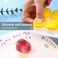 14 Holes Silicone Ice Cube Maker Tray Baby Food Maker Mold Tray Container with Lid Bekas Pembuat Ais Batu 硅胶冰格. 