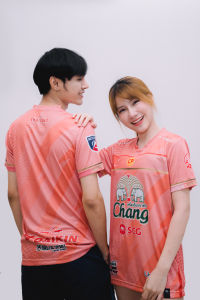 เสื้อกีฬา คอวี แขนสั้น AV.004 มี 10 สี ใส่ได้ทั้งชายและหญิง