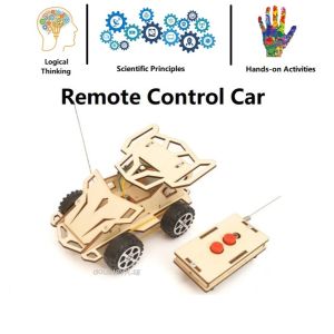 DIY Handmade Science STEM Kit: DIY Remote Control DIY Toys : Educational Science Toys: STEM Toy for Kids Wooden Toys