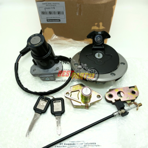 Kunci Kontak kawasaki Ninja150 RR Lama/old 1 Set plus Tutup Tangki kualitas original ori asli