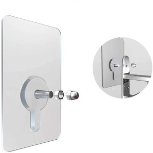 [10 PCS ] Tempelan Dinding Ajaib Baut Gantungan Hook Magic Tempel Perekat Tanpa Bor