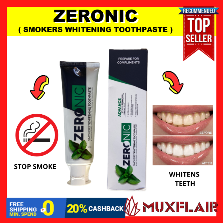 Original And Authentic Muxflair Zeronic toothpaste or Zero Nic ...